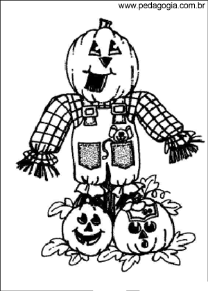 Desenhos de Halloween para Colorir - Curso Completo de Pedagogia